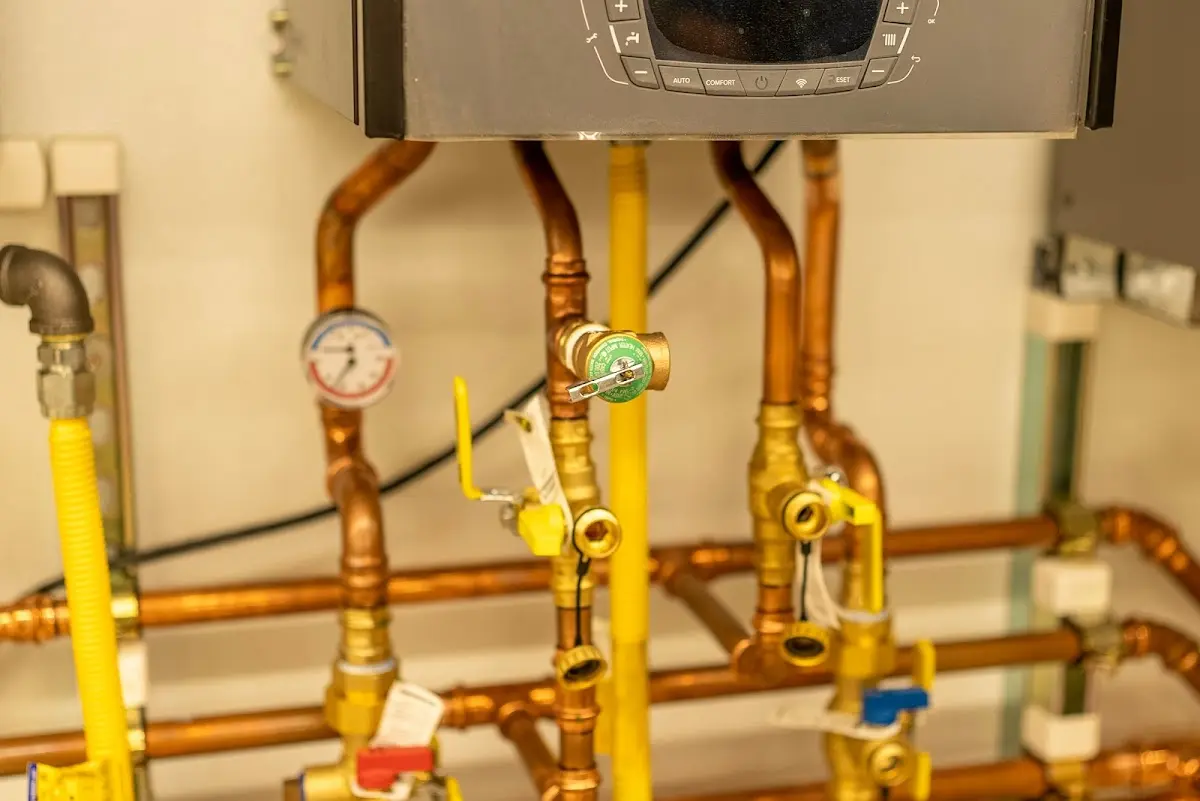 Licensed technician providing Water Heater Installation for a homeowner in De Witt